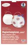 Ursus PAPIERLAMPION MINI BLANKO,6 STÜCK