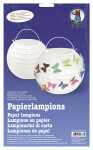 Ursus PAPIERLAMPION BLANKO,4 STÜCK