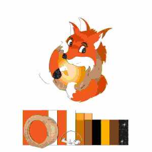 Ursus LATERNEN-BASTELSET 14 "FUCHS 1"