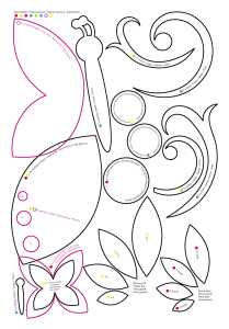 Ursus LATERNEN-BASTELSET 23 "SCHMETTERLING"