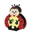 Ursus LATERNEN-BASTELSET 40 "MARIENKÄFER"