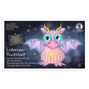 Ursus LATERNEN-BASTELSET "DRACHENLADY"