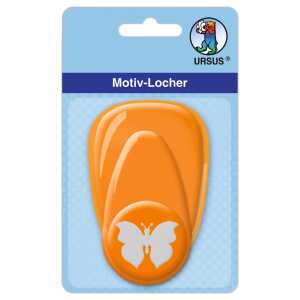 Ursus MOTIV-LOCHER MITTEL,SCHMETTERLING