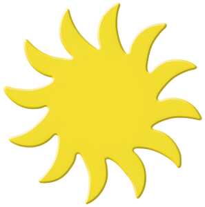 Ursus MOTIV-LOCHER GROß,SONNE 4008525075240