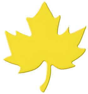 Ursus MOTIV-LOCHER GROß,AHORNBLATT