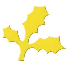 Ursus MOTIV-LOCHER GROß,ILEX BLATT