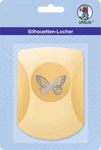 Ursus SILHOUETTEN-LOCHER GROß, SCHMETTERLING