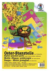 Ursus OSTER-STANZT.FOTOKT.23x33CM,6BL.59T.SORTIERT