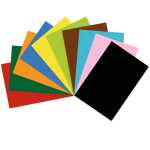 Ursus TONPAPIER 130G.35x50CM,30BL.10F.SORT.