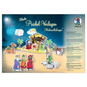 Ursus BLANKO PRICKELVORLAGEN WEIHNACHTSKRIPPE