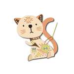 Ursus KREUZSTICH-BASTELSET "KATZE"