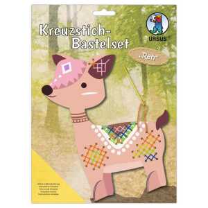 Ursus KREUZSTICH-BASTELSET "REH"