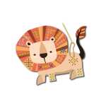 Ursus KREUZSTICH-BASTELSET "LÖWE"