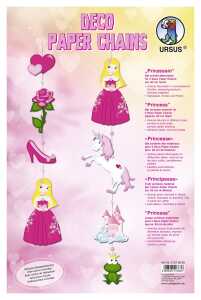 Ursus DECO PAPER CHAINS PRINZESSIN 4008525213833