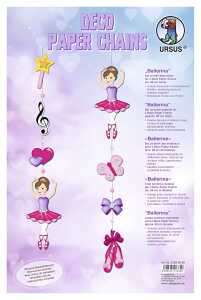 Ursus DECO PAPER CHAINS BALLERINA 4008525213840