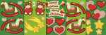Ursus DECO PAPER CHAINS SCHAUKELPFERD
