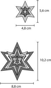 Ursus PAPER ORNAMENTS "STERNE"