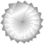 Ursus TONP.130G.DIN A4,100BL.SILBER