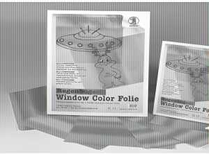 Ursus REGENBOGEN-FENSTERFOLIE 33x46CM,3BL.