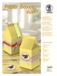 Ursus PAPER BOXES "MILKBOX" PRETTY BUTTERFLIES