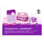 Ursus DESIGNK. BLOCK AMETHYST 200G,24x34CM,20BL.SOR