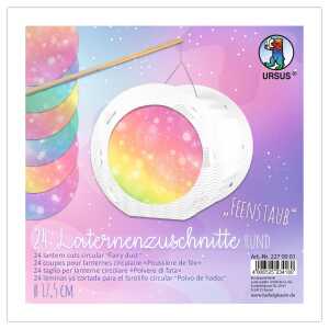 Ursus LATERNENZUSCH.115G.RUND ø 17,5 CM,24BL. FEENSTAUB