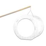 Ursus LATERNENZUSCH.115G.RUND ø 17,5 CM,24BL. WEIß