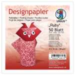 Ursus DESIGNP."RUBY"100G,10x10CM,50BL,SOR.10DE.