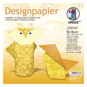 Ursus DESIGNP."CITRINE"100G,20x20CM,50BL,SOR.10DE.