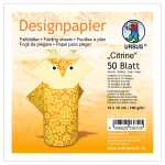 Ursus DESIGNP."CITRINE"100G,10x10CM,50BL,SOR.10DE.