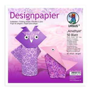 Ursus DESIGNP."AMETHYST"100G,20x20CM,50BL,SOR.10DE.