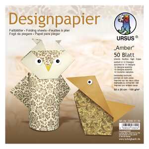 Ursus DESIGNP."AMBER"100G,20x20CM,50BL,SOR.10DE.