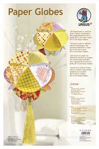 Ursus PAPER GLOBES "CITRINE" 4008525134022