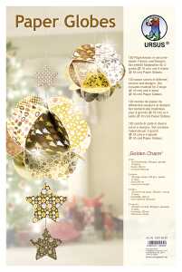 Ursus PAPER GLOBES "GOLDEN CHARM"
