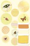 Ursus PAPER GLOBES "PRETTY BUTTERFLIES"