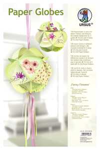 Ursus PAPER GLOBES "FANCY FLOWERS"