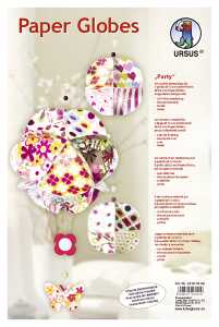 Ursus PAPER GLOBES "PARTY" 4008525202219