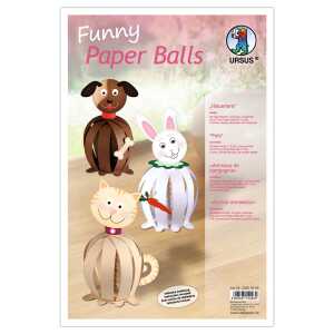 Ursus FUNNY PAPER BALLS "HAUSTIERE"