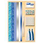 Ursus DESIGNSTREIFEN PAPER BALLS "FROZEN"