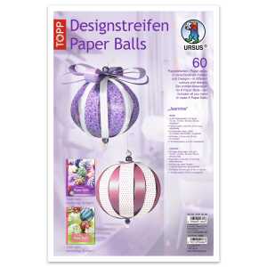 Ursus DESIGNSTREIFEN PAPER BALLS "JASMINE"