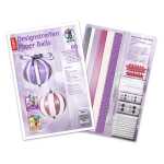 Ursus DESIGNSTREIFEN PAPER BALLS "JASMINE"