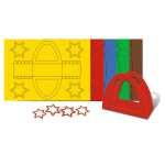 Ursus LATERNENPACKUNG "RUNDBOGEN" 5F. SORT.