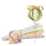 Ursus DESIGNSTREIFEN PAPER BALLS "FLORENCE"