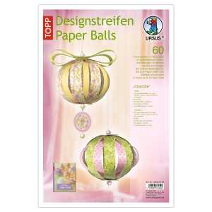 Ursus DESIGNSTREIFEN PAPER BALLS "CHARLOTTE"