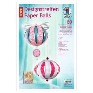 Ursus DESIGNSTREIFEN PAPER BALLS "INGA"