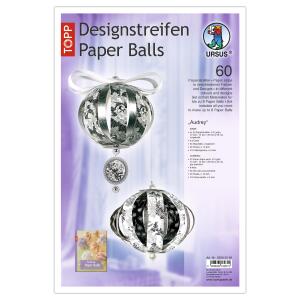 Ursus DESIGNSTREIFEN PAPER BALLS "AUDREY"