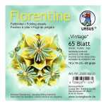 Ursus FLORENTINE "VINTAGE" 80G.10x10CM,65BL.MOT.01