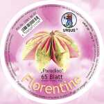 Ursus FLORENTINE "PARADISO" 80G.10CM,RUND,65BL.M.01