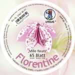 Ursus FLORENTINE "MILLEFLEURS" 80G.10CM,RUND,65BL.1