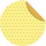 Ursus FLORENTINE "PÜNKTCHEN" 80G.10CM,RUND,65BL.M.1